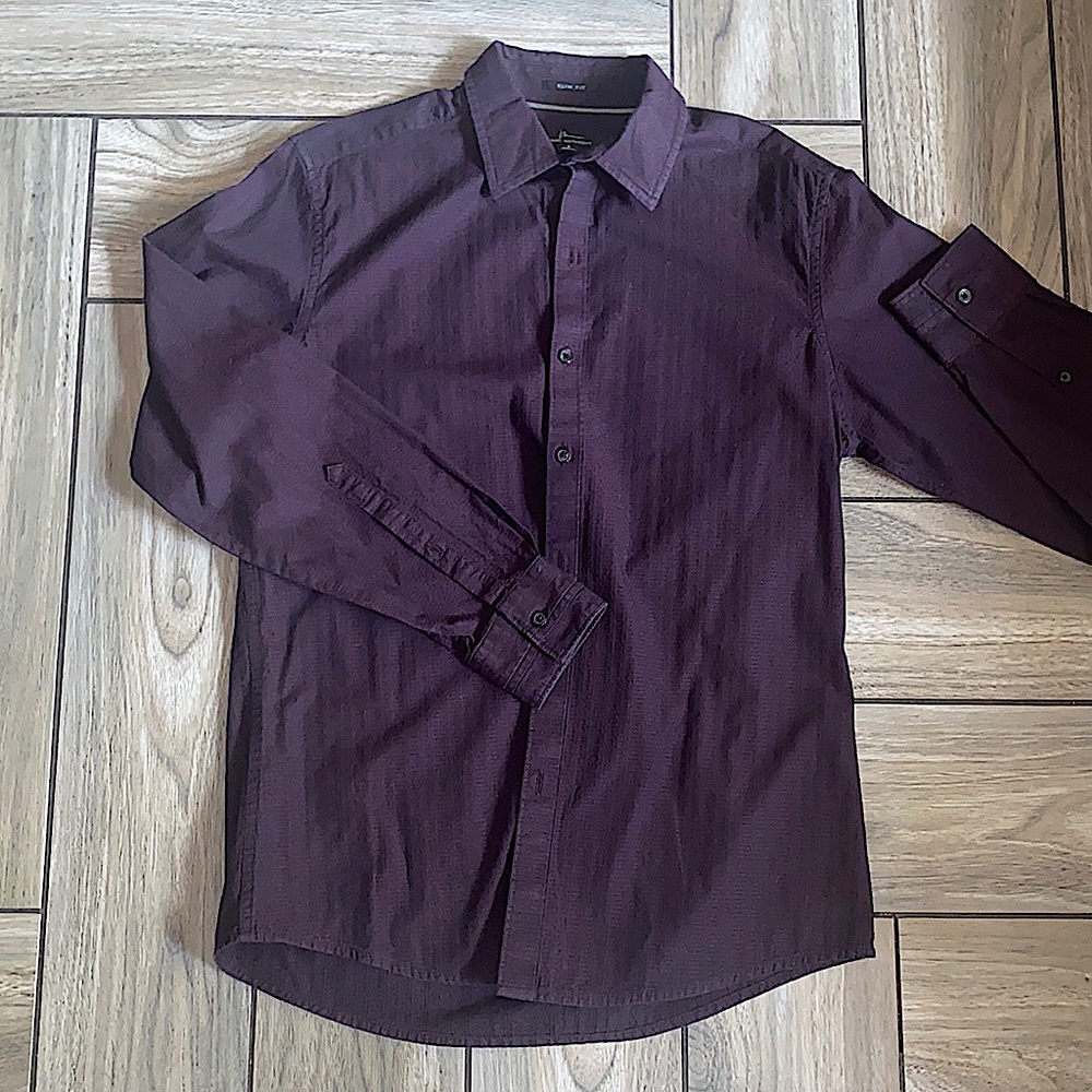 Dark Purple Button Up